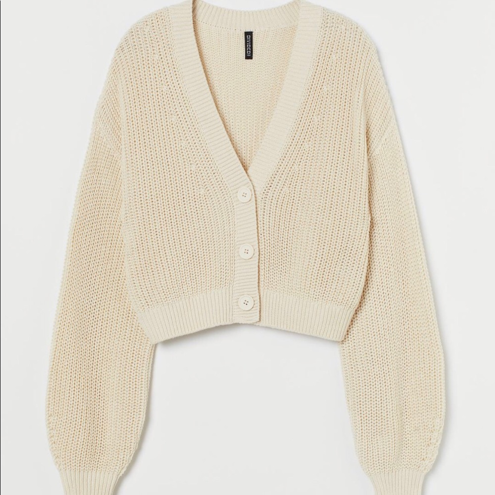 {any 5 for 25} H&M cropped boxy cardigan
